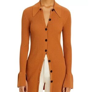 A.L.C. Eleanor Ribbed Long Cardigan S